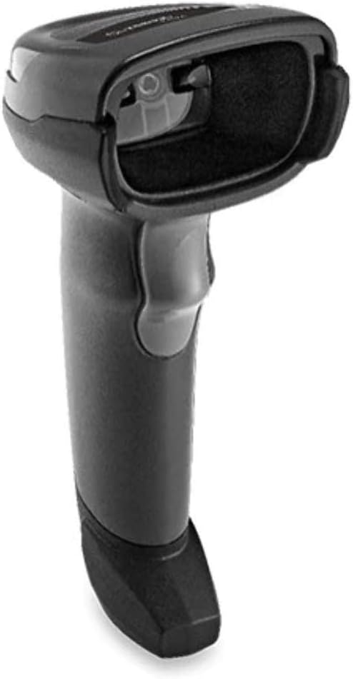 Black Corded Handheld Standard Range Imager Kit with Stand and Shielded USB Cable X94058