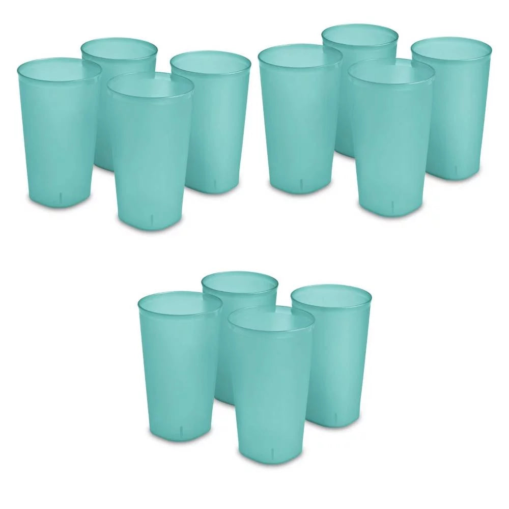 Set of 4 Plastic Tumblers 20 Ounce Z3703