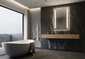 32 x 48 Rectangle Illuminated Mirror 6000K A13664