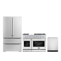 48 Gas Range, Dishwasher and Refrigerator with Ice Maker N221