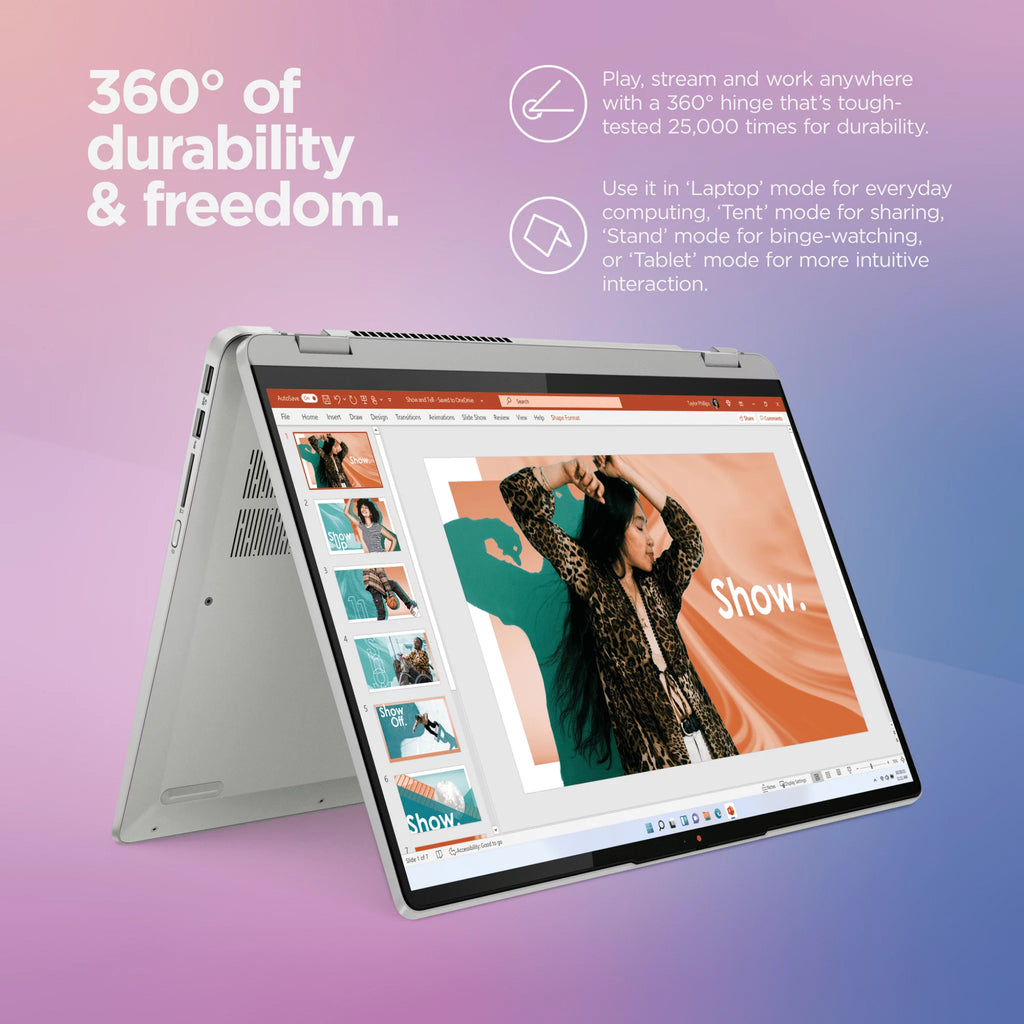 16" WUXGA IPS Touchscreen Laptop, Intel Core i7-1255U, 8GB RAM, 512GB SSD, Windows 11 Home, Cloud Grey A814