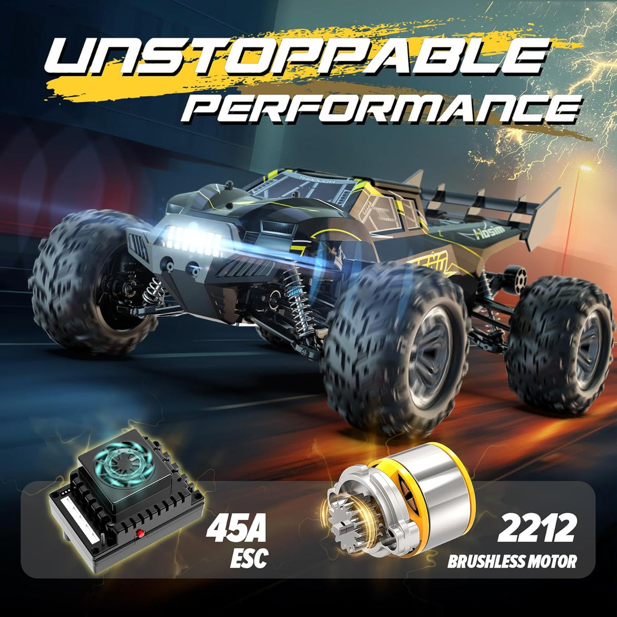 1:10 Scale Brushless High Speed Rc Car G37353