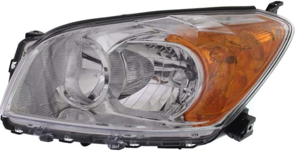 Passenger Side Headlight Assembly for Toyota RAV4 2009 2012 R323400