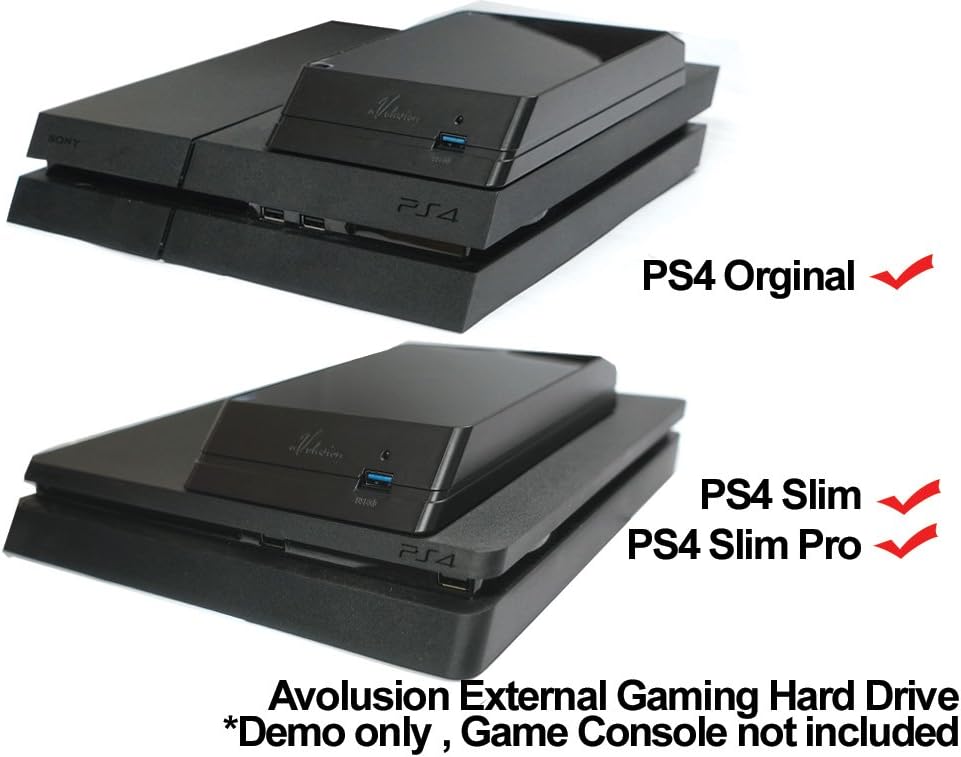 4TB 7200RPM USB 3.0 External Gaming Hard Drive W1775