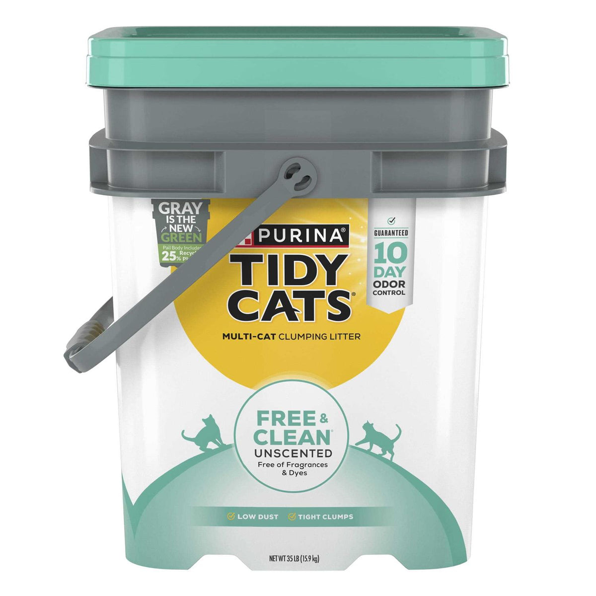 Unscented Clumping Multi Cat Litter U5710