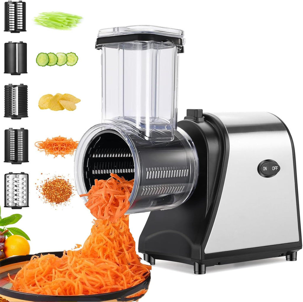 250W Electric Cheese Grater with 5 Attachments I623