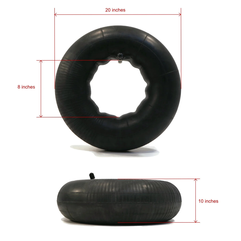 (2) Tire Inner Tubes 22x12x8 22x9x8 TR13 Straight Valve Q337993