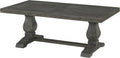 White Stain and Reclaimed Natural Coffee Table K4175
