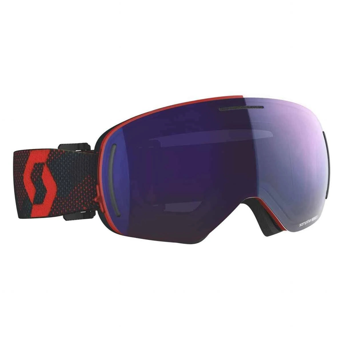 Red/Blue Nights Solar Blue Chrome Goggle U36204