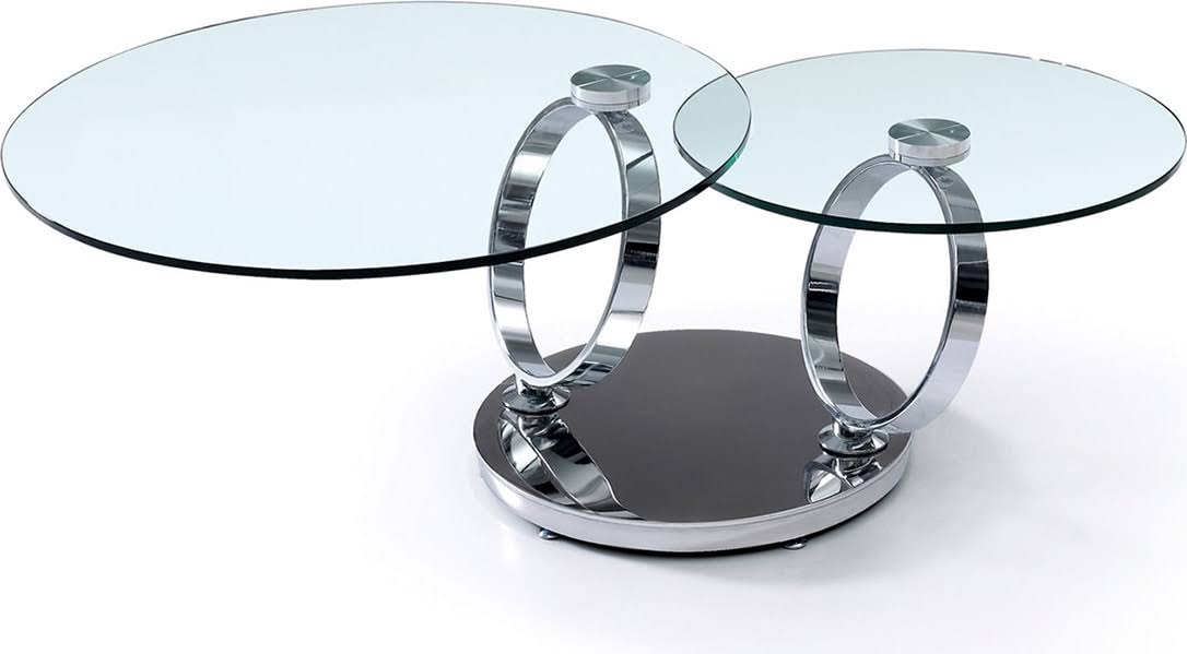 High Polished Stainless Steel Base Coffee Table X279900