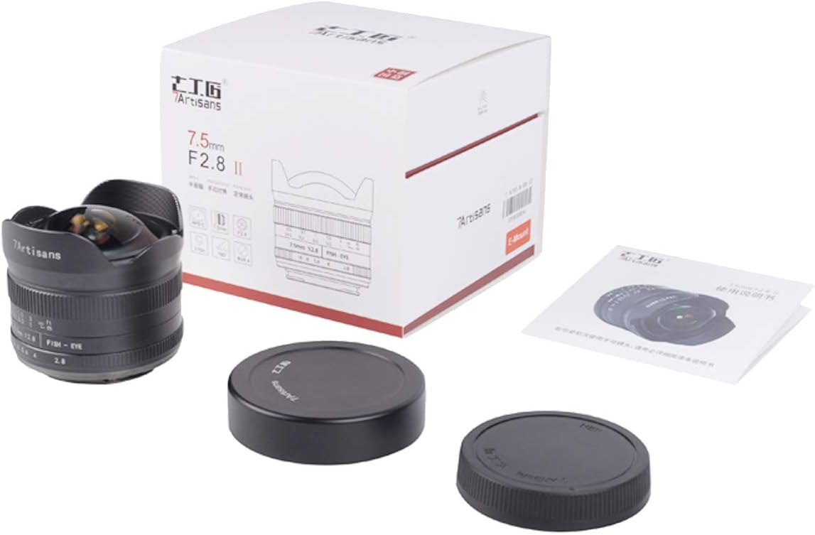7.5mm f2.8 II Manual Fisheye Lens for MFT M4/3 Mount Cameras K280444