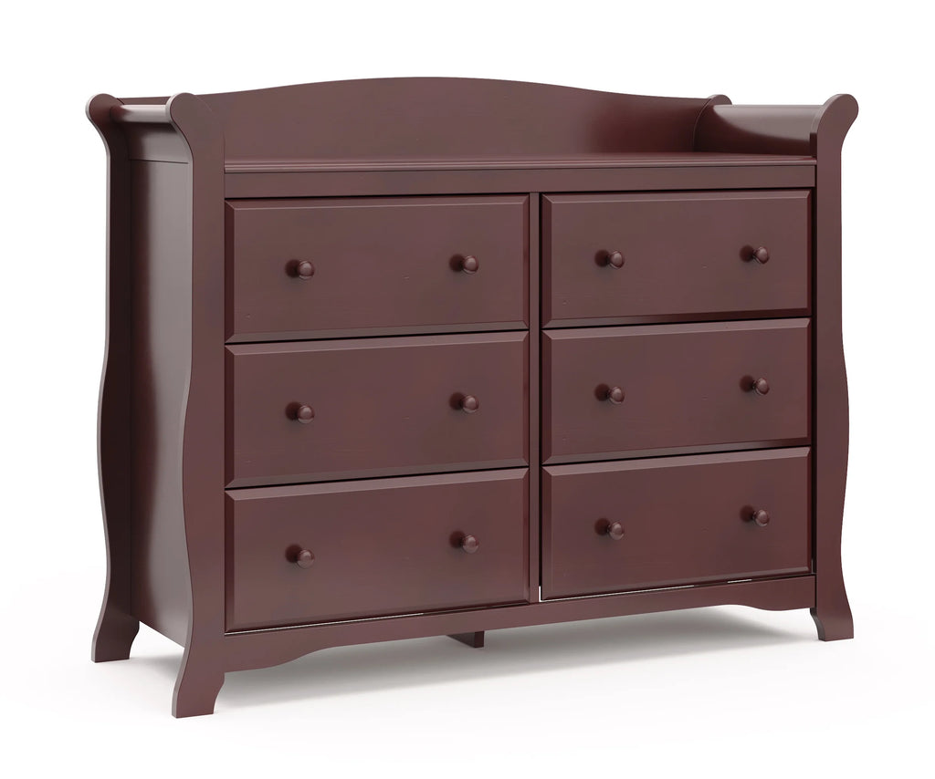 6 Drawer Double Dresser F8746