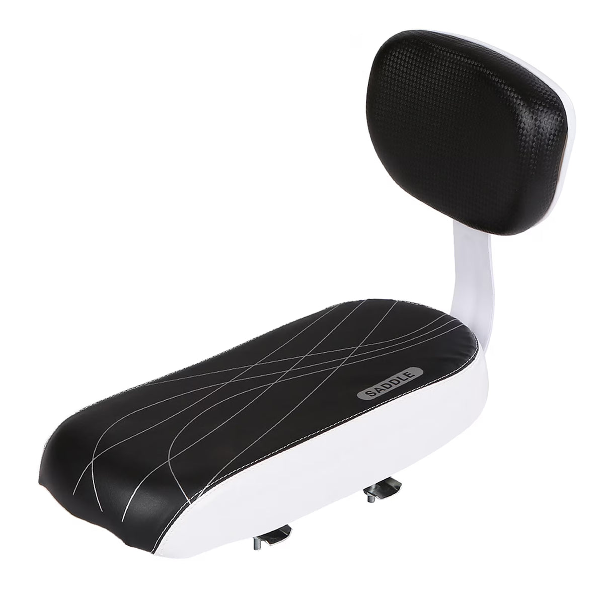 Soft Cushion Rear Bike Seat in PU Leather with Backrest M283293