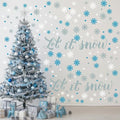 Christmas Wall Decals Snowflakes Wall Stickers R847016