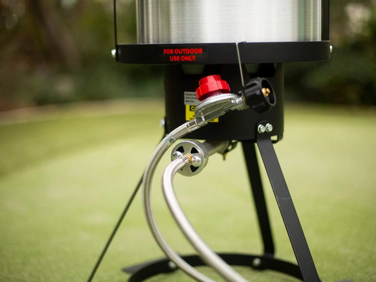 30QT Aluminum Turkey Deep Fryer Pot F170