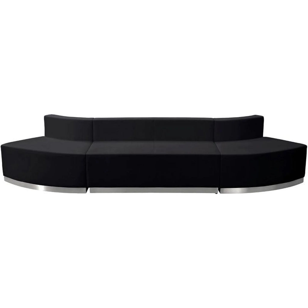 3 Piece Black Reception Seating M6734
