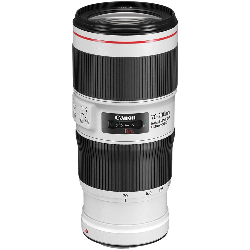 Canon EF 70-200mm f/4L IS II USM Lens with Filter Kit and BackPack G1253