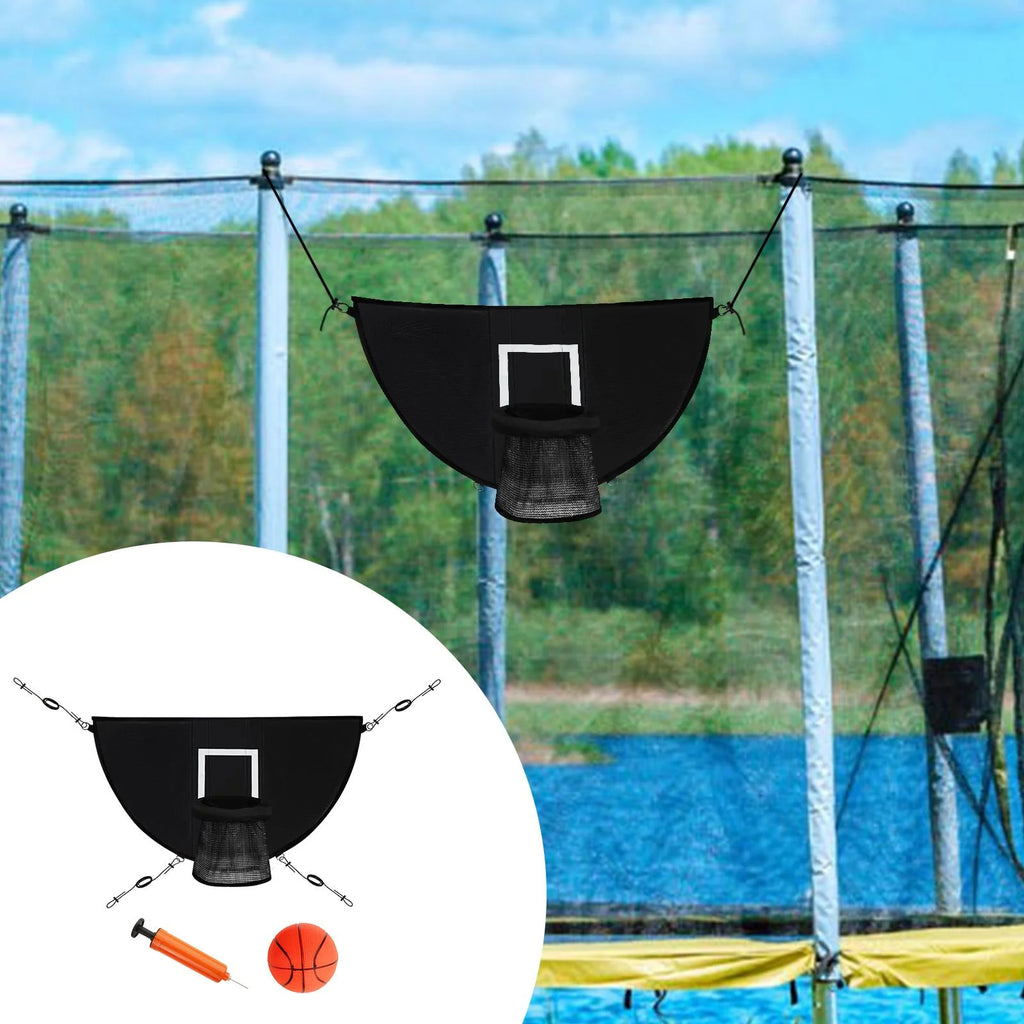 Basketball Hoop for Trampoline with Ropes and Hooks T287
