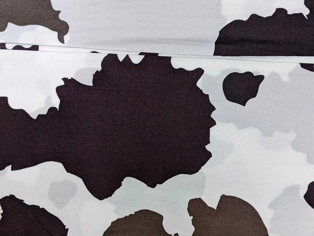 Brown & White Cow Hide Print Twin Size Sheet Set T677772