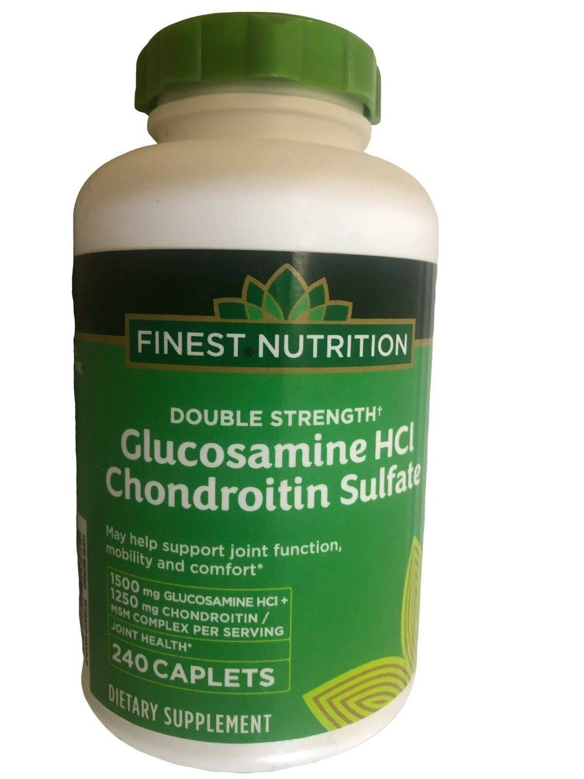 Glucosamine Chondroitin Caplets 240 Count C554842