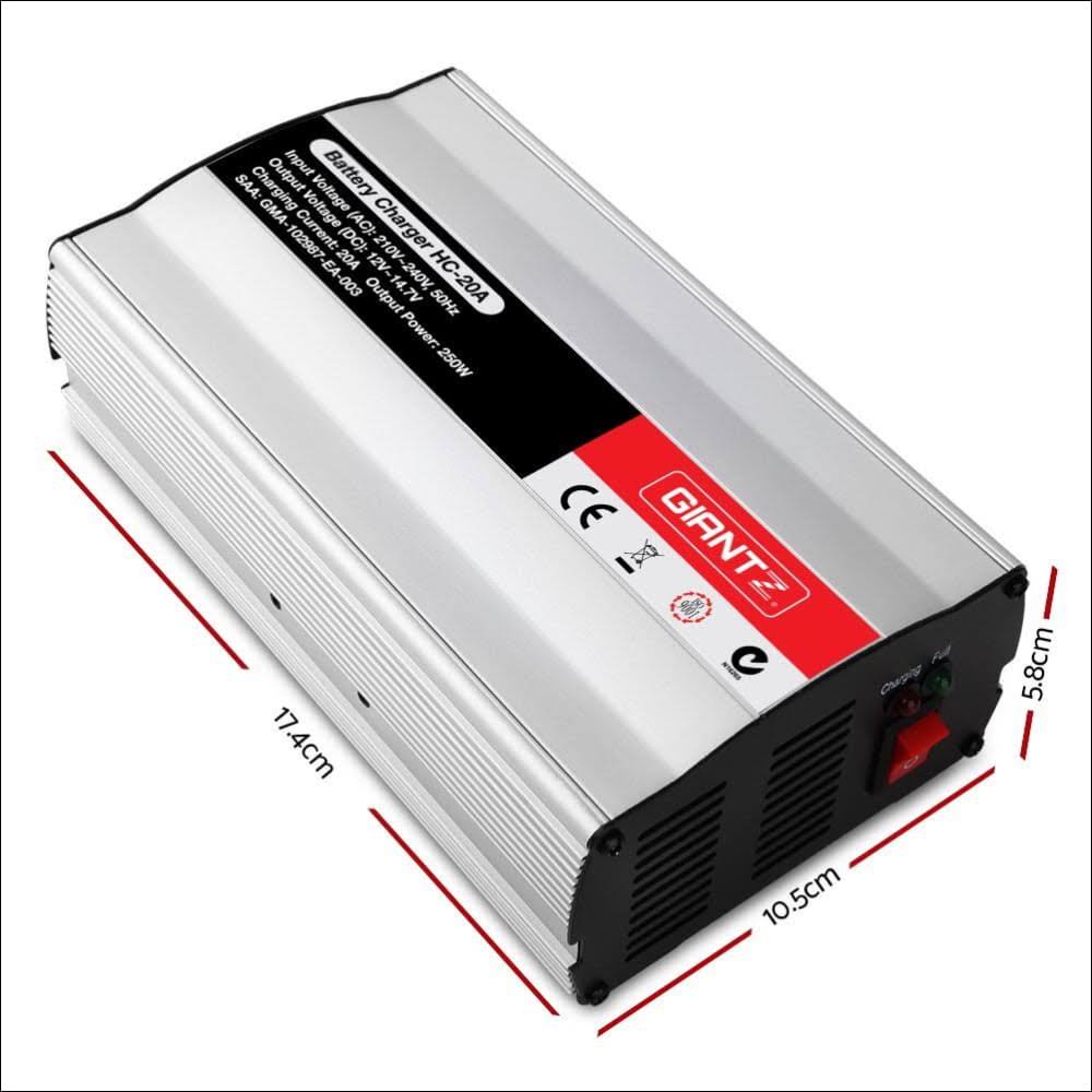 12V 20 Amp Battery Charger Z69627