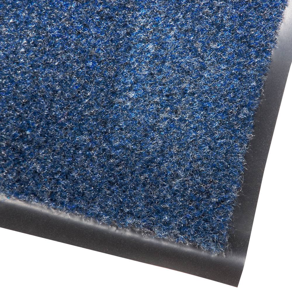 Navy Blue 2 ft x 3 ft Olefin Carpet Floor Mat C414