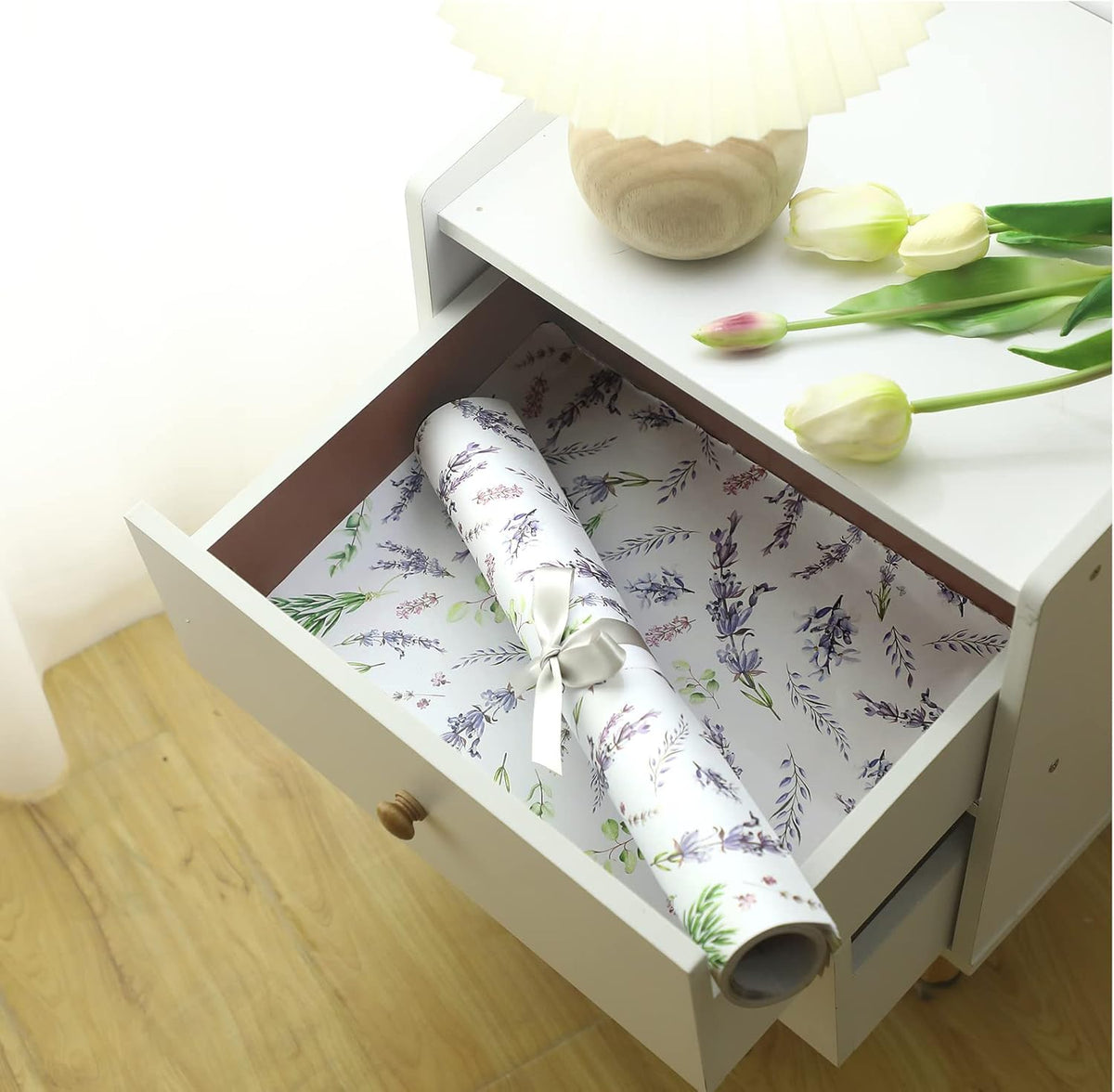 20 Sheet Fragrant Non Adhesive Drawer Liners X85707