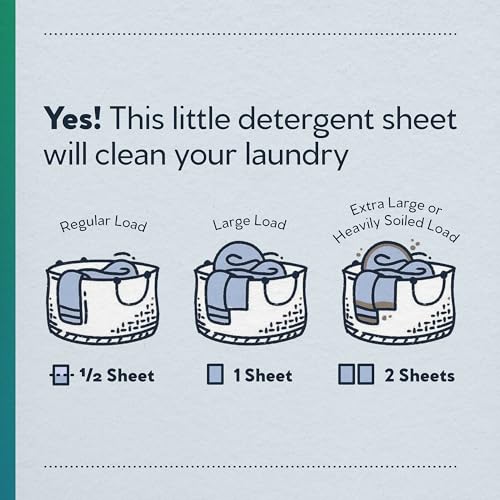 Liquid-less Laundry Detergent Sheets M624