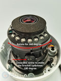 1080P 2MP 180 Degree Wired Coax Fisheye Dome Camera B586030