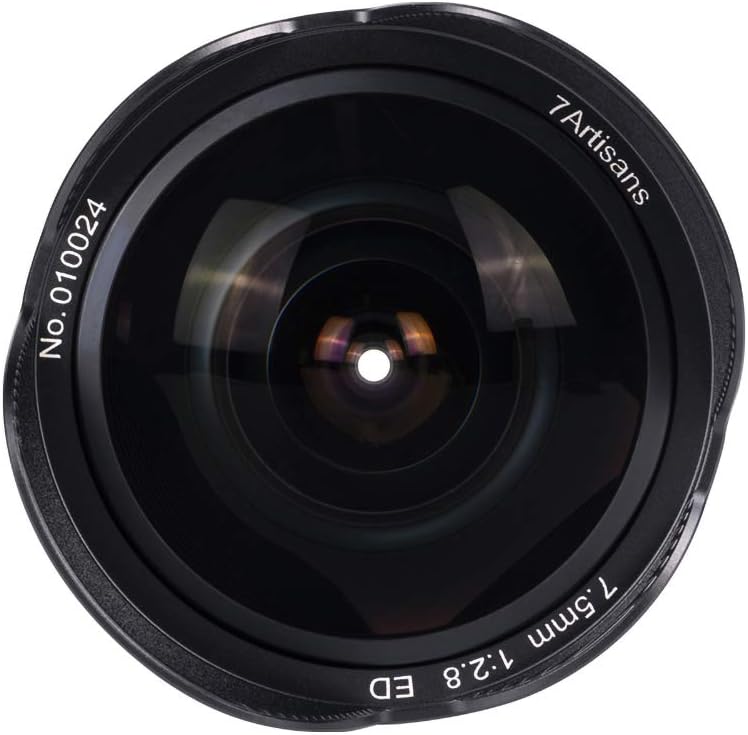 7.5mm f2.8 II Manual Fisheye Lens for MFT M4/3 Mount Cameras K280444