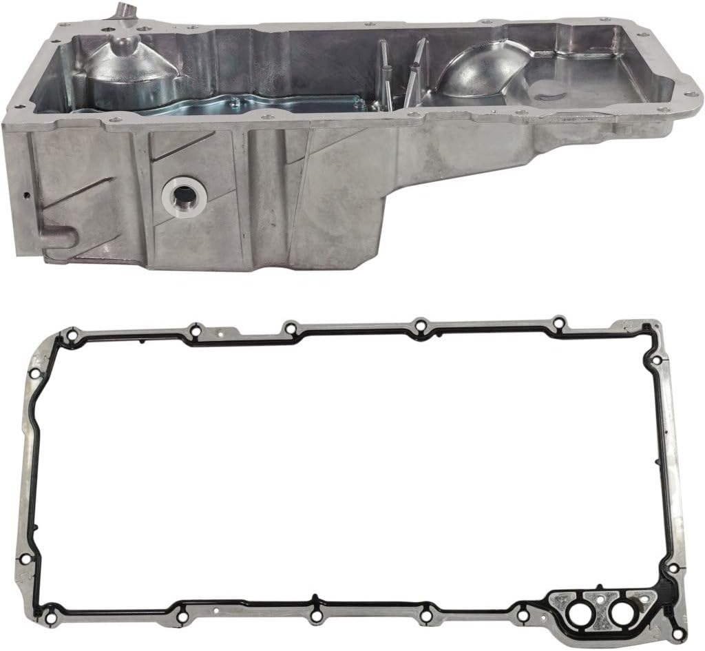 Aluminum Oil Pan for Chevy Camaro 1998-2002, 5 qts. Capacity, Center Sump S293031