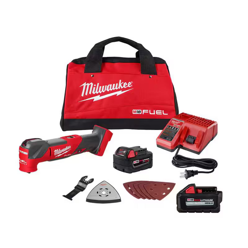 18V Cordless Brushless Oscillating Multi-Tool Kit with 6.0ah Battery U9682
