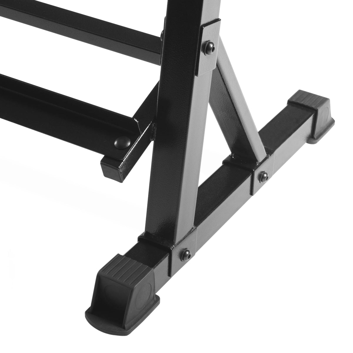 Black 3-tiered Dumbbell Storage Rack L85633