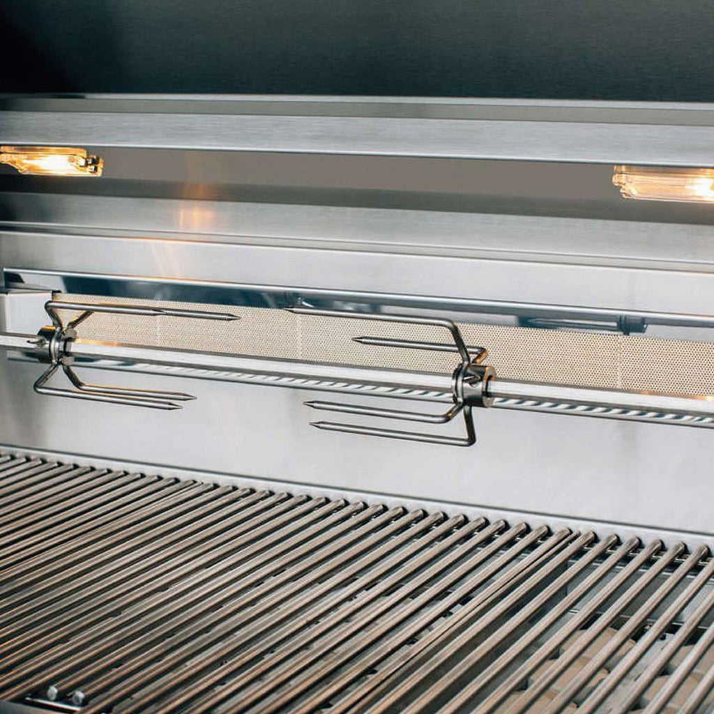 36-Inch 3-Burner Built-In Natural Gas Grill With Stainless Steel Burners & Rotisserie E13729