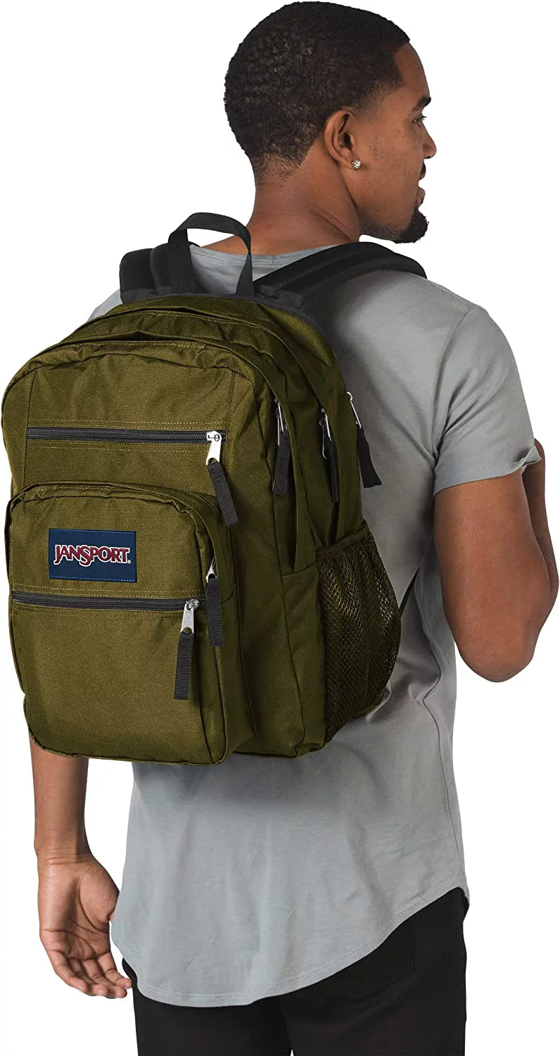 Army Green 15-Inch Laptop Backpack O218