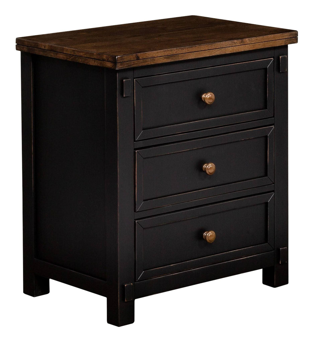 Black Nightstand U7881