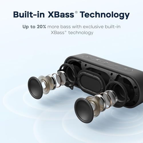 Black 16W Portable Wireless Bluetooth Speaker J452