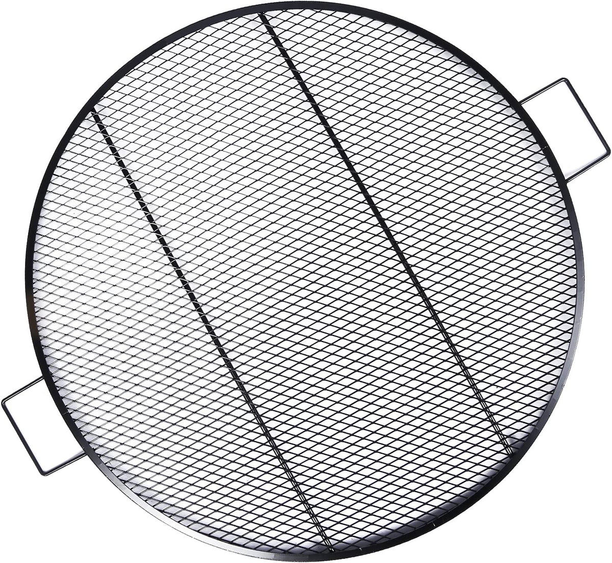 Black 30 Inch Round Campfire Cooking Grill P4119