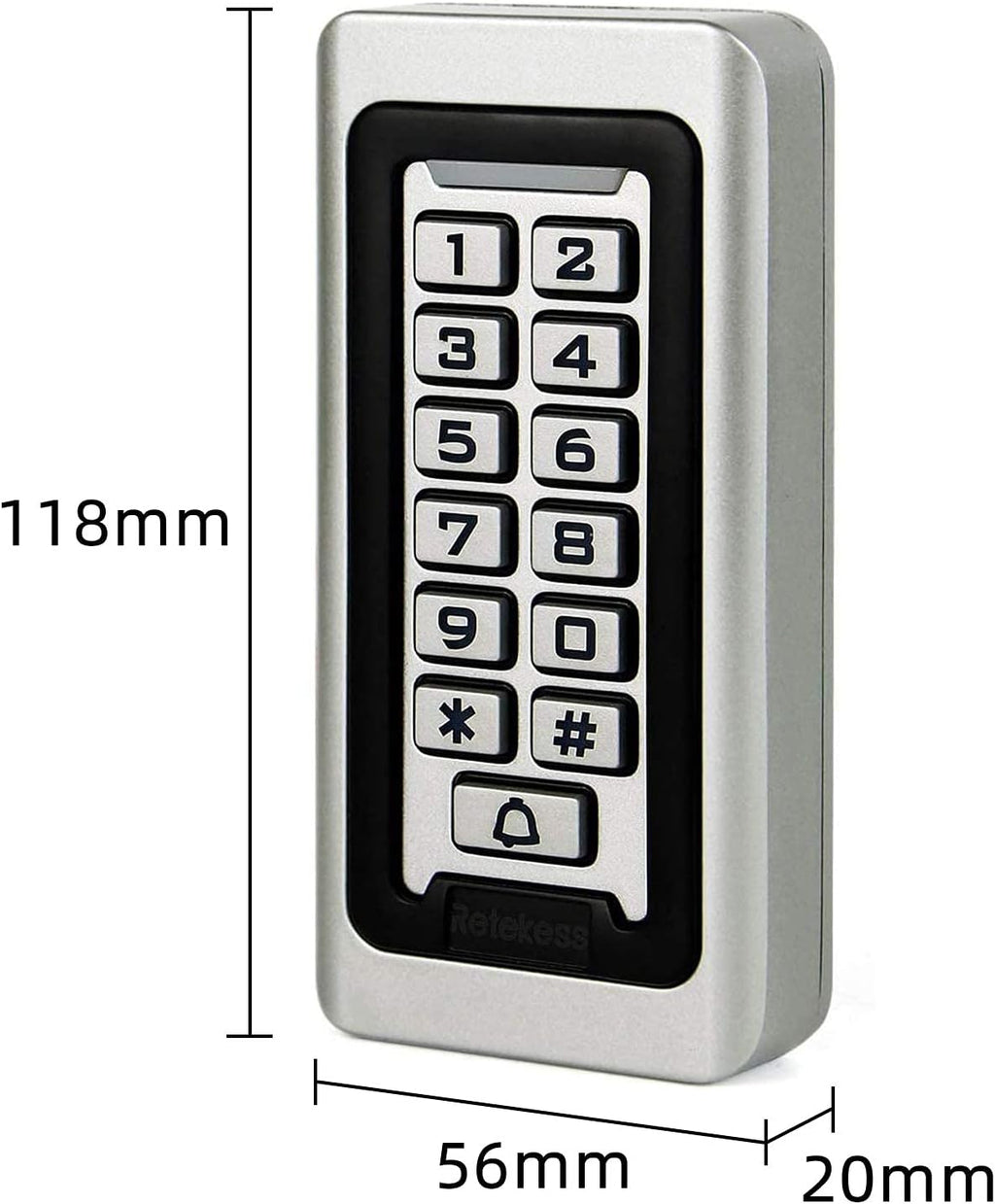 RFID Stand-Alone Keypad D2473