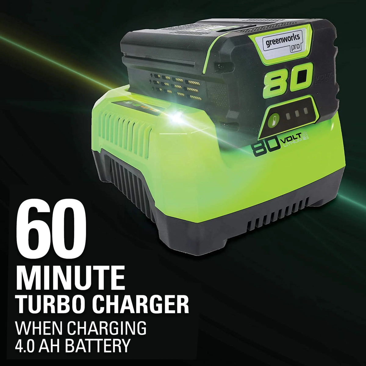 80V 21 Push Mower with 4Ah Battery & Charger B709174