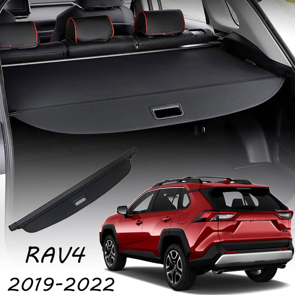 Retractable Cargo Cover Trunk Cover Black K998