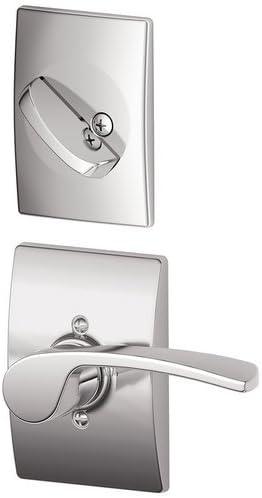 Bright Chrome Interior Lever Set Pack of 2 Y109