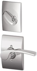 Bright Chrome Interior Lever Set Pack of 2 Y109