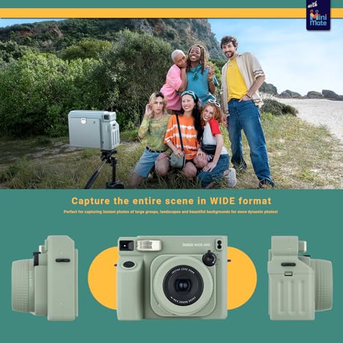 Green Instant Camera with Accessory Bundle Z1690