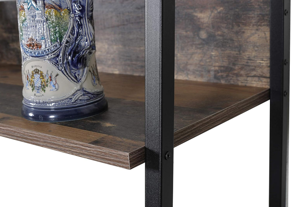 Ladder Bookcase with Desk S951