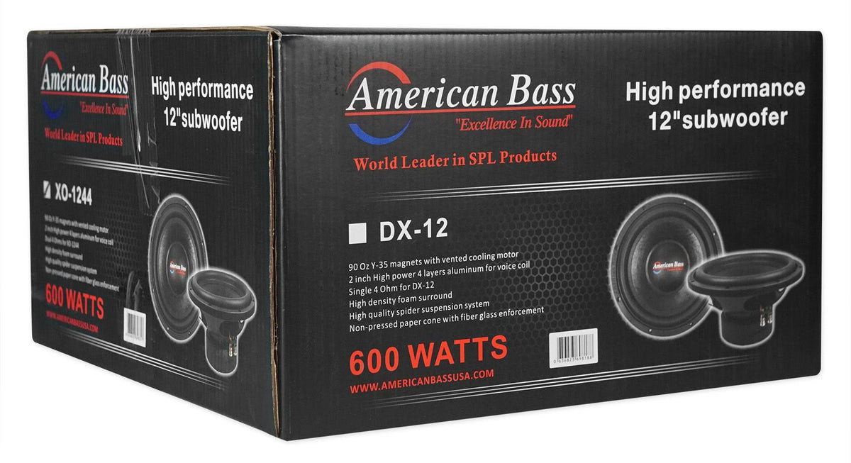 600W Max 4 Ohm DVC Woofer T918