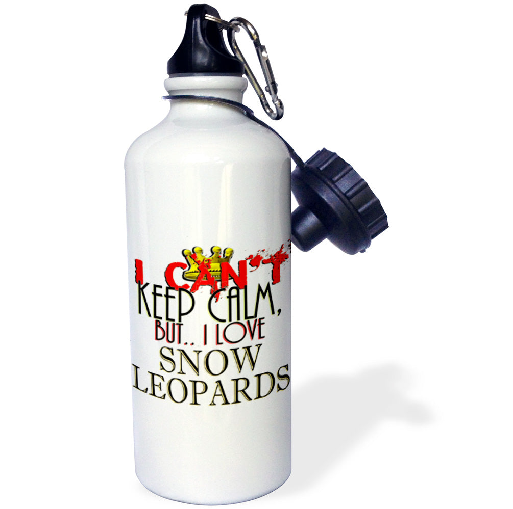 Snow Leopards Water Bottle, 21-ounce F360