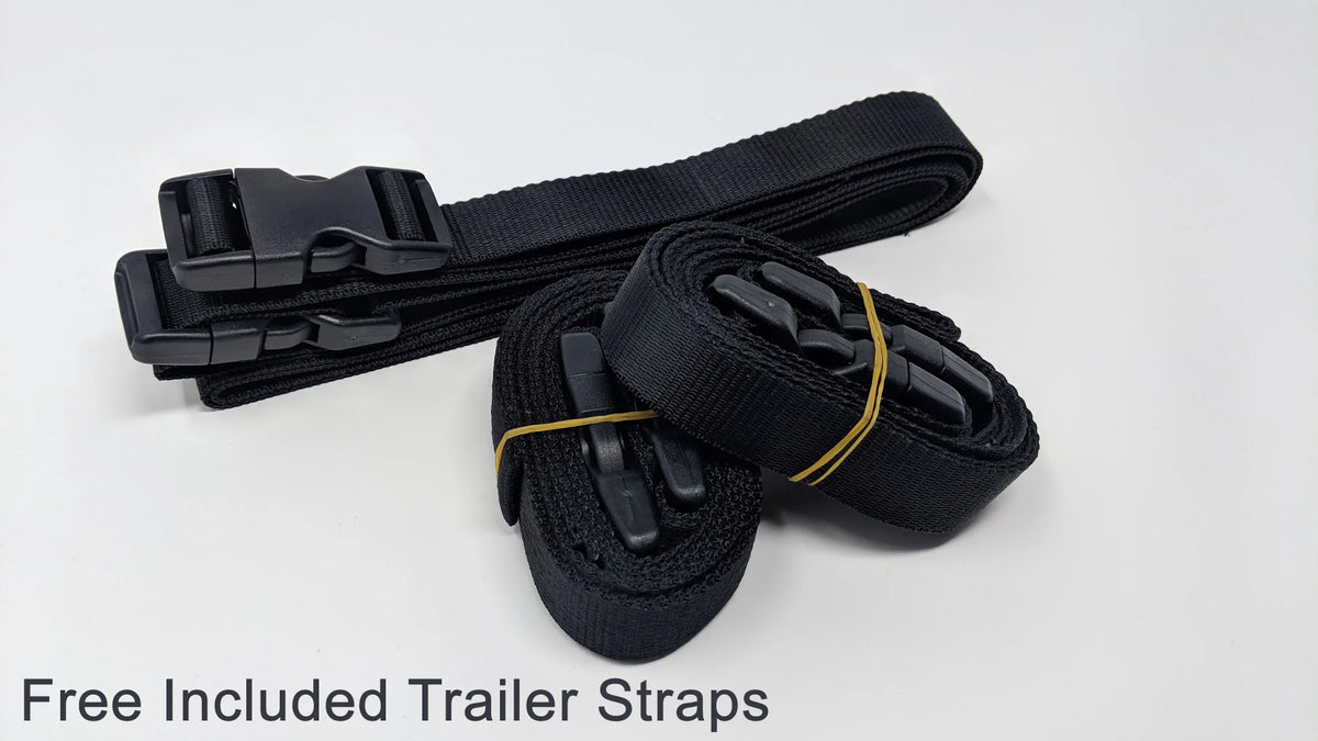 Blue Black Trailerable Jet Ski Cover with Trailer Straps and Storage Bag Q571