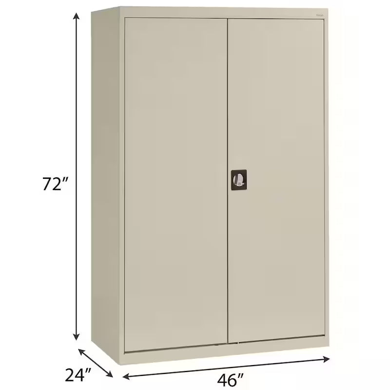 Steel Freestanding Garage Cabinet in Putty X23901