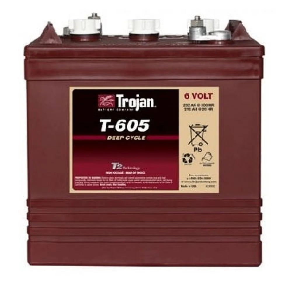 6V 210Ah Flooded Lead Acid Deep Cycle Battery x4 N463